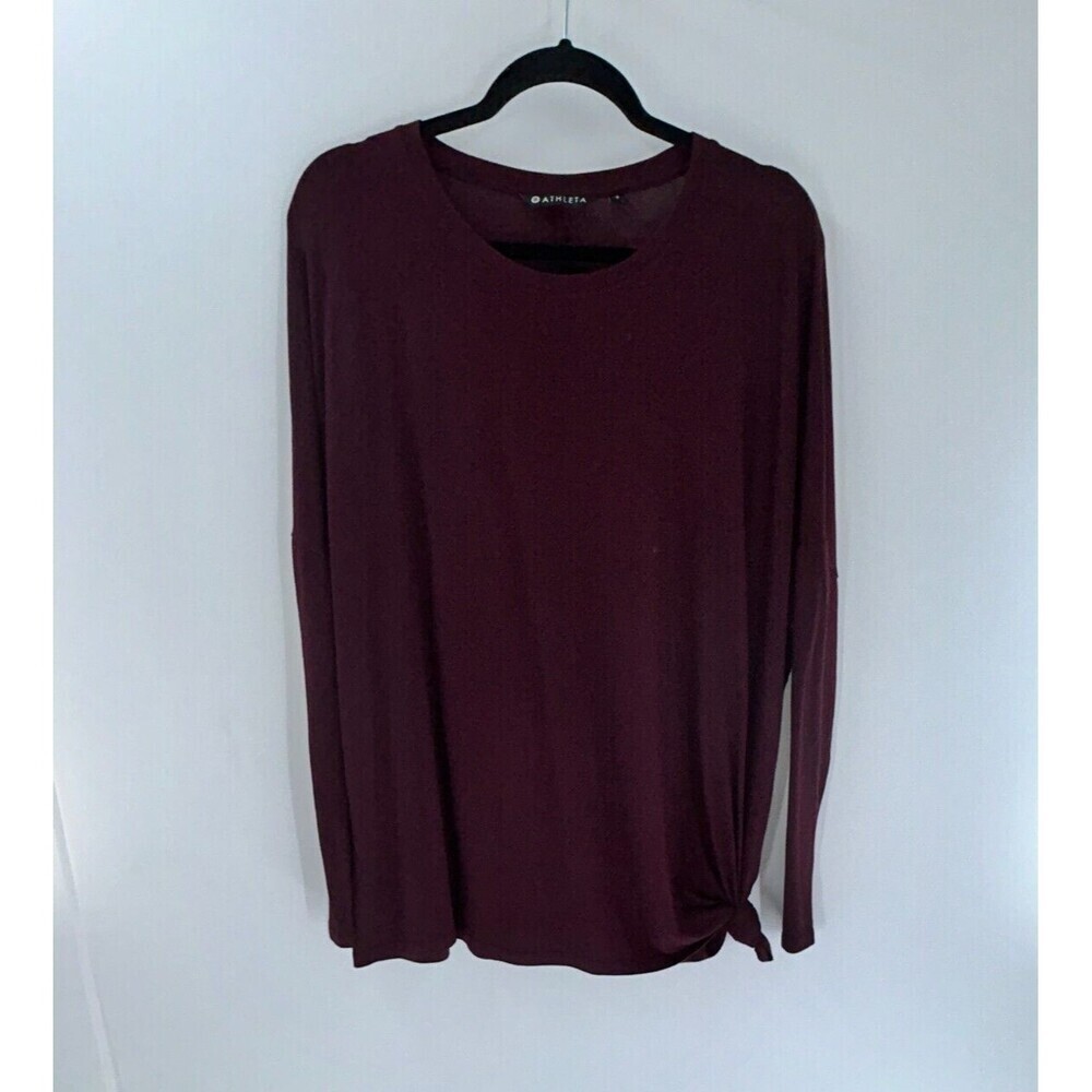 Women's Athleta Cloudlight Relaxed Asymmetrical Top Size S